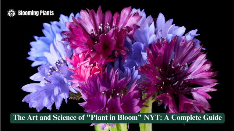 plant in bloom nyt