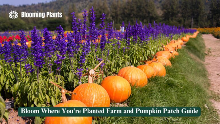 bloom where you're planted farm and pumpkin patch