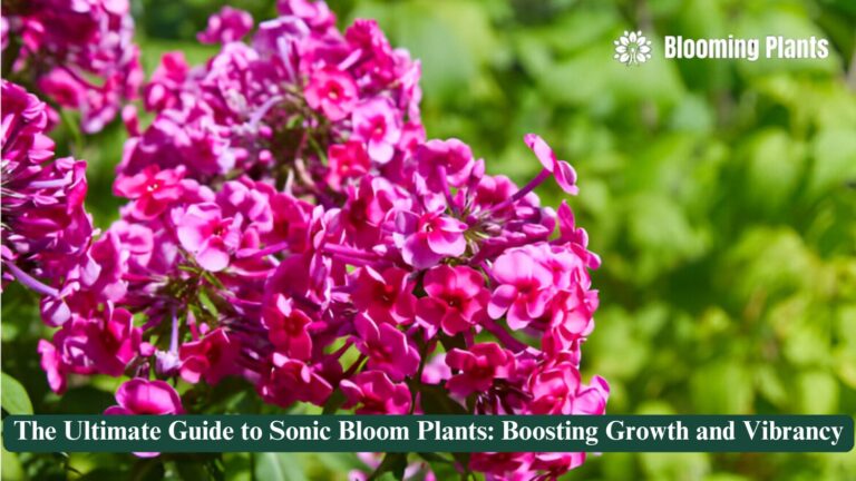 sonic bloom plant