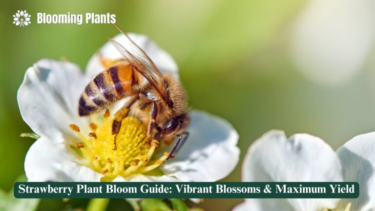 strawberry plant bloom